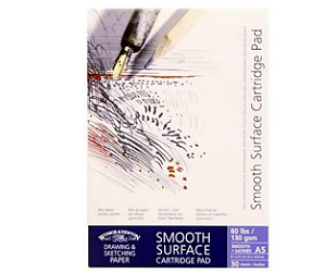 Bloco Papel Smooth Surface Winsor & Newton 130g A5 - 30 Fls