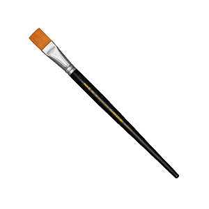 Pincel Chato Sable Touch Tigre Série 483 - Tamanho 18