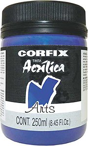 Kit 24x Tinta Acrílica Corfix Arts 250ml ** CORES ESPECÍFICAS **