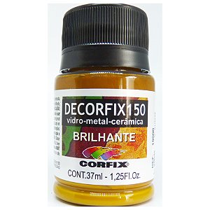 Tinta Decorfix 150º Brilhante Corfix - 353 Amarelo Ocre (37 ml)