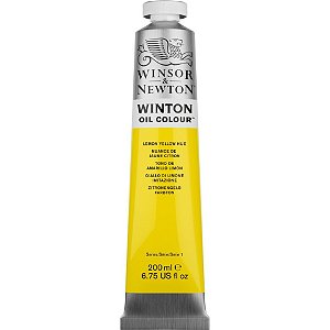 Tinta Óleo Winton Winsor & Newton 200ml - Lemon Yellow Hue