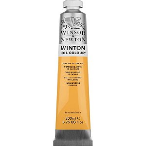 Tinta Óleo Winton Winsor & Newton 200ml - Cadmium Yellow Hue