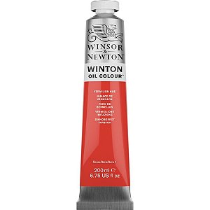 Tinta Óleo Winton Winsor & Newton 200ml - Vermilion Hue