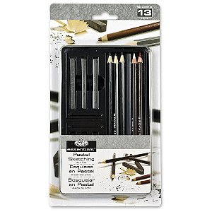 Kit de Pastel Sketching Figura Humana Royal & Langnickel - 12 Peças (RSET-ART2501)