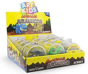 Animais Jurássicos Art Kids Acrilex (Sortida)