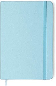 Caderneta Pontado Ideal para Bullet Journal Coleção Pastel Cicero Médio (14X21) - Azul