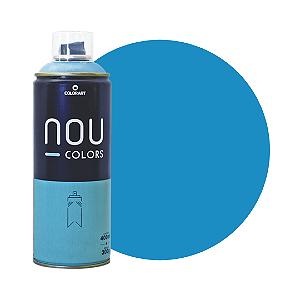 Tinta Spray NOU Colors 400mL - Azul Retro
