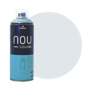 Tinta Spray NOU Colors 400mL - Cinza Claro