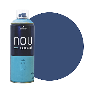 Tinta Spray NOU Colors 400mL - Azul Eureka