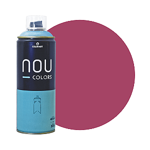 Tinta Spray NOU Colors 400mL - Framboesa