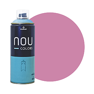 Tinta Spray NOU Colors 400mL - Rosa Boneca
