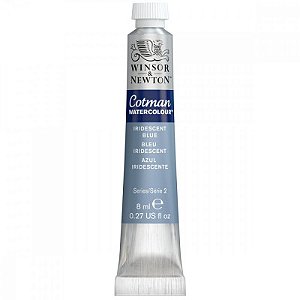 Tinta Aquarela Cotman Winsor & Newton Tubo 8ml - Iridescent Blue (472)