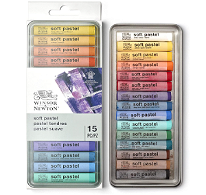 Conjunto Pastel Soft Winsor & Newton - 15 Cores