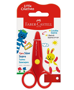 Tesoura Little Creatives Infantil Faber-Castell