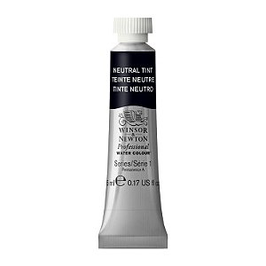 Tinta Aquarela Profissional Winsor & Newton Tubo 5ml S1 - Neutral Tint (430)
