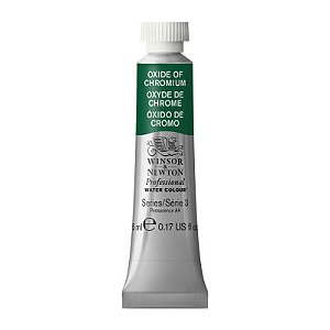 Tinta Aquarela Profissional Winsor & Newton Tubo 5ml S3 - Oxide Of Chromium (459)