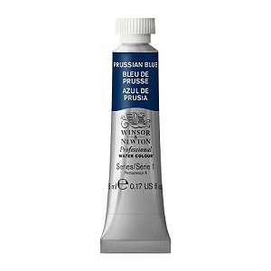 Tinta Aquarela Profissional Winsor & Newton Tubo 5ml S1 - Prussian Blue (538)