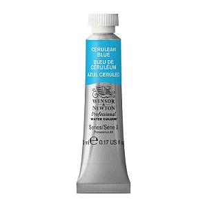 Tinta Aquarela Profissional Winsor & Newton Tubo 5ml S3 - Cerulean Blue (137)