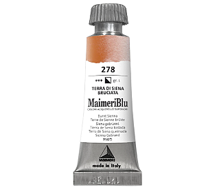 Maimeriblu Tubo De Aquarela 12ml - 278 Siena Queimada