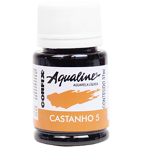 Aquarela Líquida Aqualine Corfix 37ml - Castanho (5)
