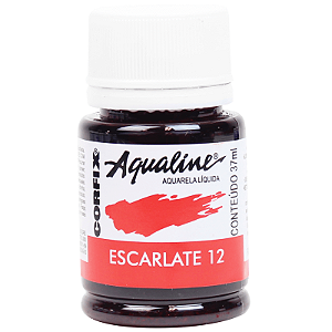 Aquarela Líquida Aqualine Corfix 37ml - Escarlate (12)