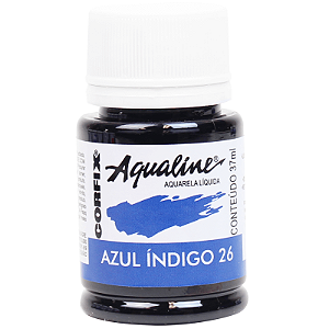Aquarela Líquida Aqualine Corfix 37ml - Azul Indigo (26)