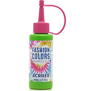 Tinta Aquarela Silk Fashion Colors Acrilex 60ml - 510 Verde Folha