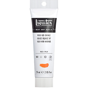 Tinta Acrilica Heavy Body LIQUITEX S3 - Vivid Red Orange