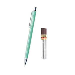 Lapiseira Amortecedor Retrico Sakura 0.3 - Verde Pastel + Grafite HB Pentel