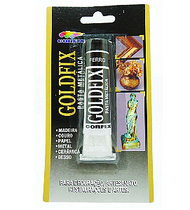 Pasta Metálica Goldfix 20ml Corfix - Ferro