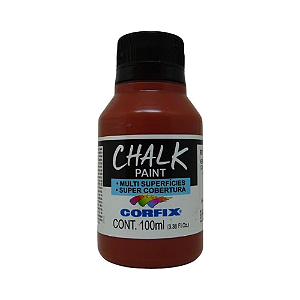 Tinta Chalk 100mL Corfix - Vermelho Country (488)