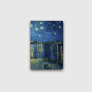 Planner Atemporal Pontilhado para 12 Meses Folk Books - Noite Estrelada