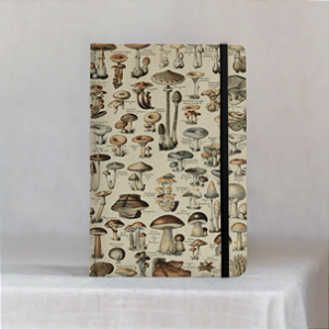 Caderneta Handbook Sem Pauta Folk Books - Cogumelos