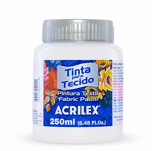Tinta Para Tecido Fosca Acrilex 250ml - 500 Incolor/Clareador