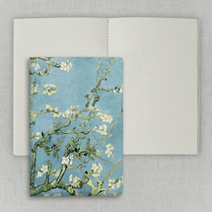 Journal Sem Pauta 20x13,5cm 64 Páginas Folk Books - Amendoeira em Flor