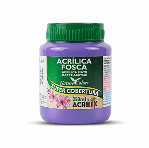 Tinta Acrílica Fosca Nature Colors Acrilex 250ml - Violeta 516