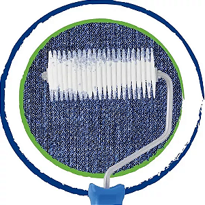 Rolo Para Efeito Jeans Condor Com 9 Cm - 974