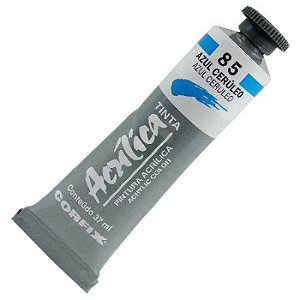 Tinta Acrilica Corfix 37mL - Azul Cerúleo (85)