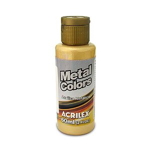Tinta Acrílica Metal Colors Acrilex 60 ml Ouro - 532