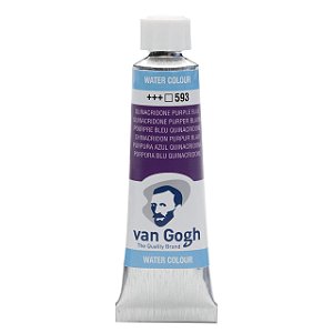 Van Gogh Tinta aquarela, tubo de 10 ml, azul roxo quinacridona 593