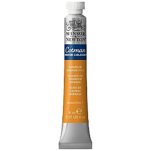 Tinta Aquarela Cotman Winsor & Newton Tubo 8ml - Cadmium Orange Hue (090)