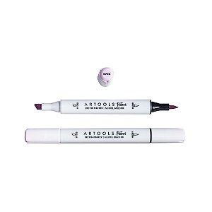 Caneta Marcador à Base de Álcool Sketch Ponta Dupla Pictom Artools - R702 (Rosa)