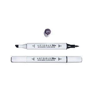 Caneta Marcador à Base de Álcool Sketch Ponta Dupla Pictom Artools - R752 (Roxo)