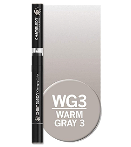 Caneta Marcador Permanente Chameleon (WG3) Warm Grey 3