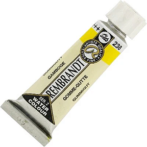Tinta Aquarela Rembrandt 10ml Série 2 - Amarelo Gamboge (238)