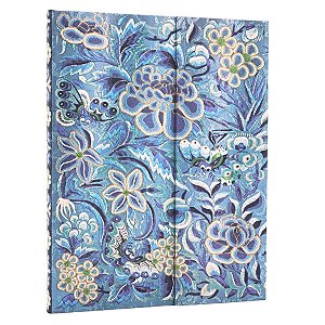 Caderno de Capa Dura Pautado Ultra Paperblanks - Blue Willow