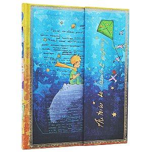Caderno de Capa Dura Pautado Ultra Paperblanks - O Pequeno Príncipe