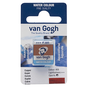 Aquarela em Pastilha Van Gogh - Copper (805)