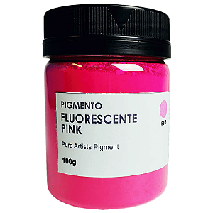 Pigmento Artistico Puro Cromacolor 100g - Pink Fluorescente (9888)