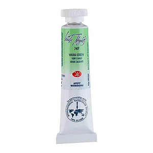 Tinta Aquarela em Tubo White Nights - Warm Green (747)